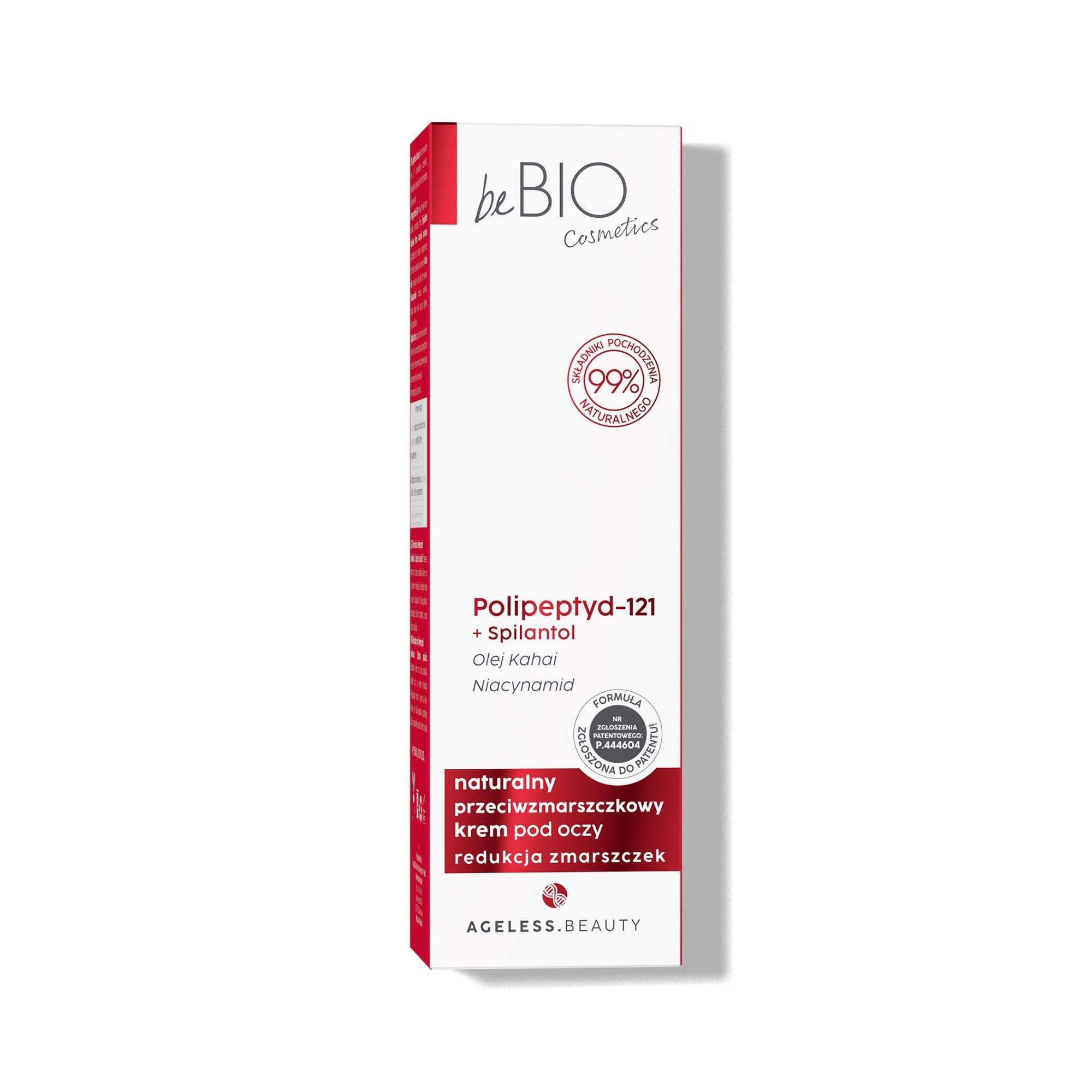AGELESS BEAUTY NATURALNY PRZECIWZMARSZCZKOWY KREM POD OCZY