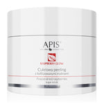 RASPBERRY GLOW Cukrowy peeling z liofilizowanymi malinami