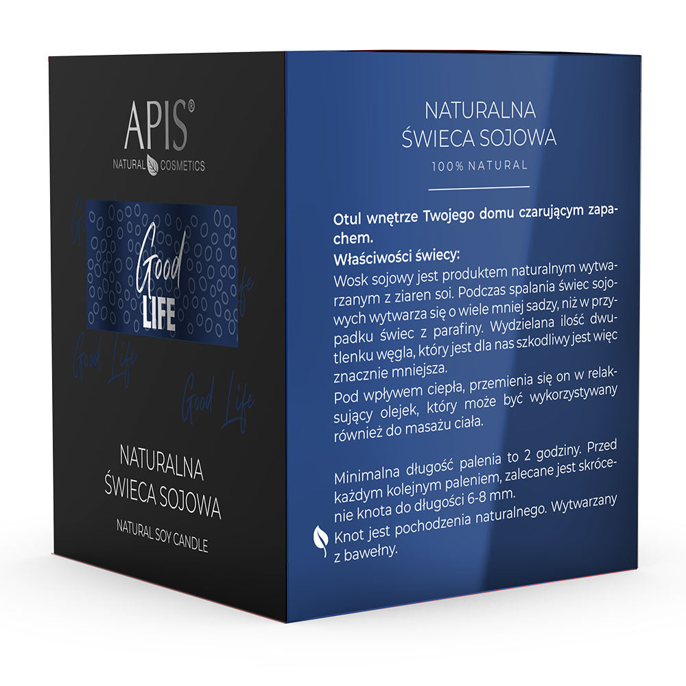 GOOD LIFE Naturalna świeca sojowa 100%