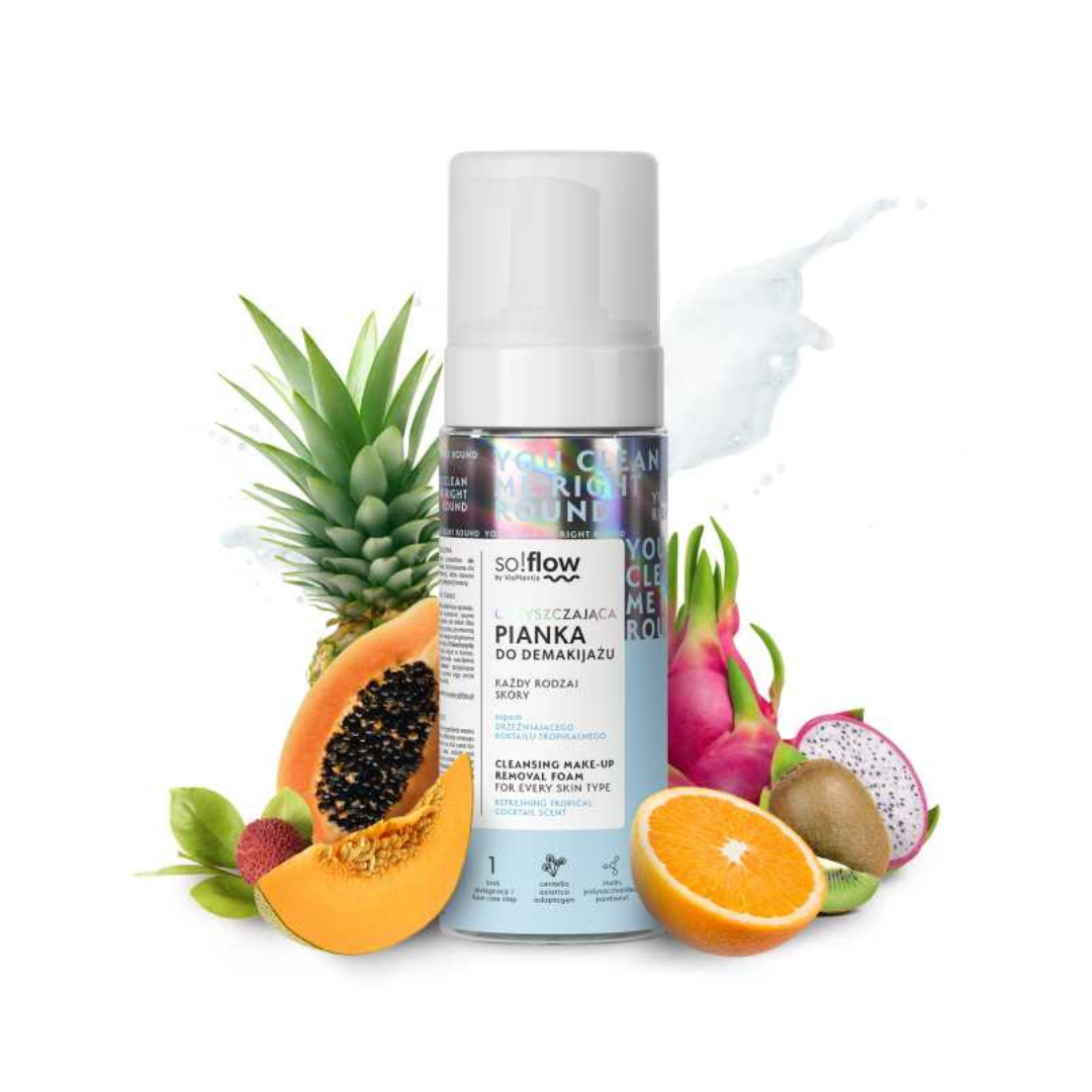 Oczyszczająca pianka do demakijażu 170 ml