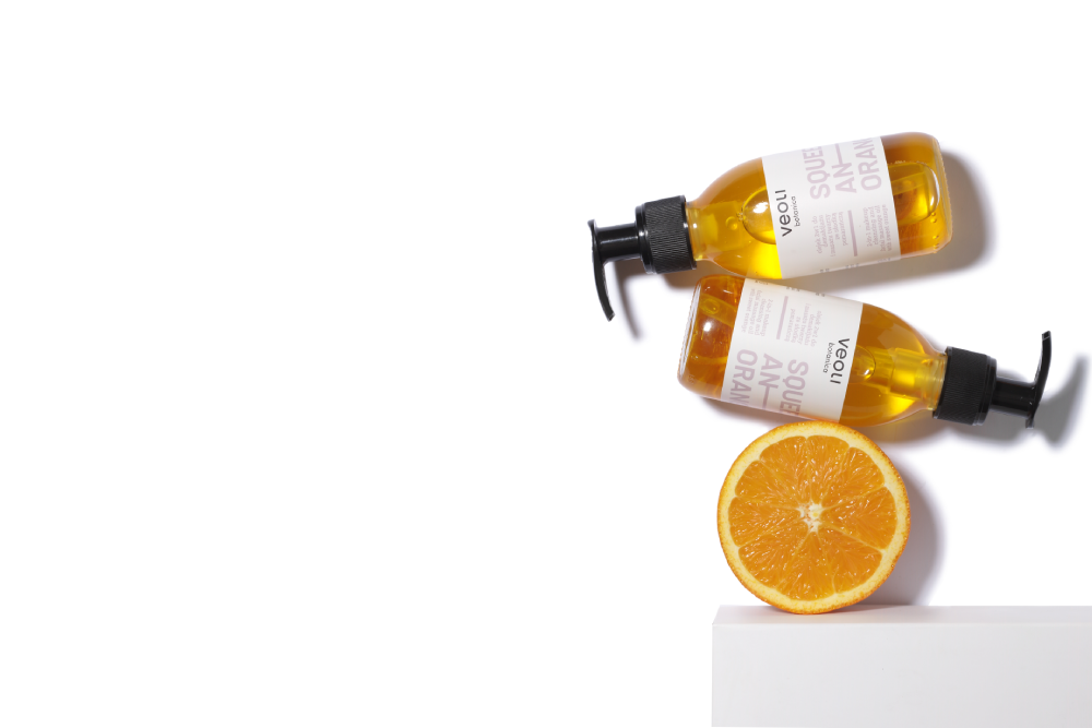 Olejek do zmywania makijażu i SPF SQUEEZE AN ORANGE