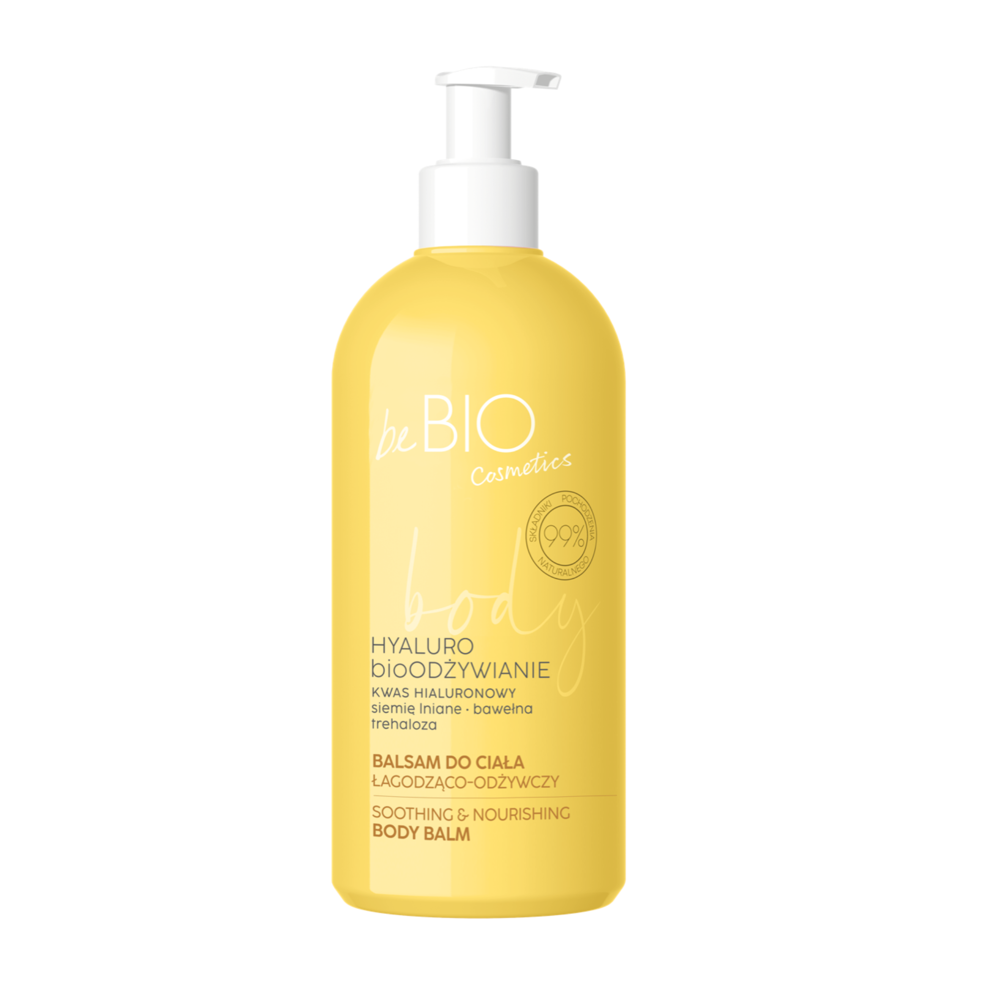 HYALURO BIOODŻYWIENIE NATURALNY BALSAM DO CIAŁA ŁAGODZĄCO-ODŻYWCZY