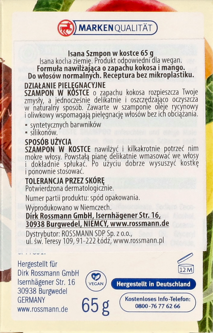 ISANA FESTES SHAMPOO