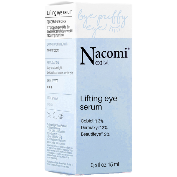 Serum pod oczy liftingujące