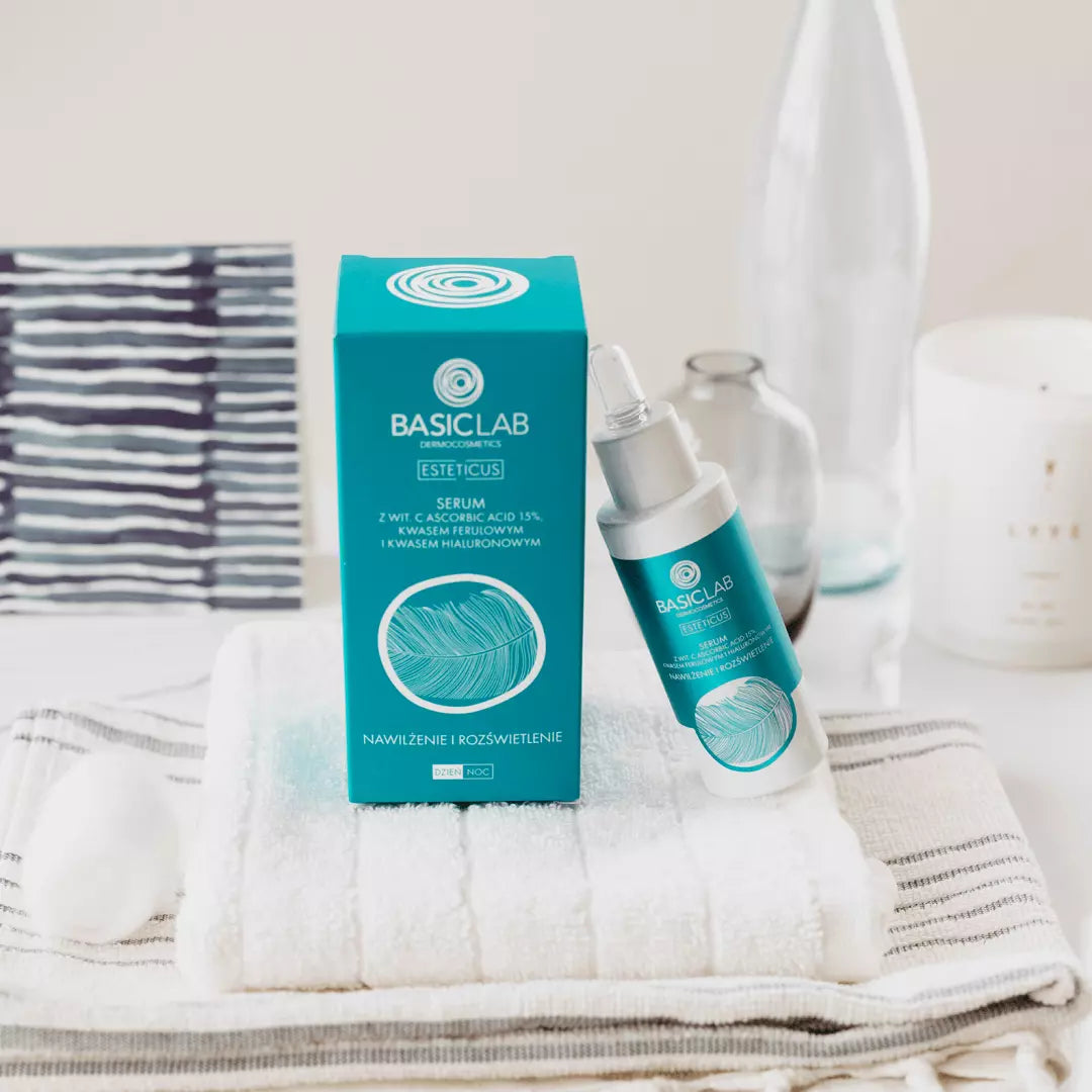 SERUM Z WITAMINĄ C 15% NAWILŻENIE I ROZŚWIETLENIE