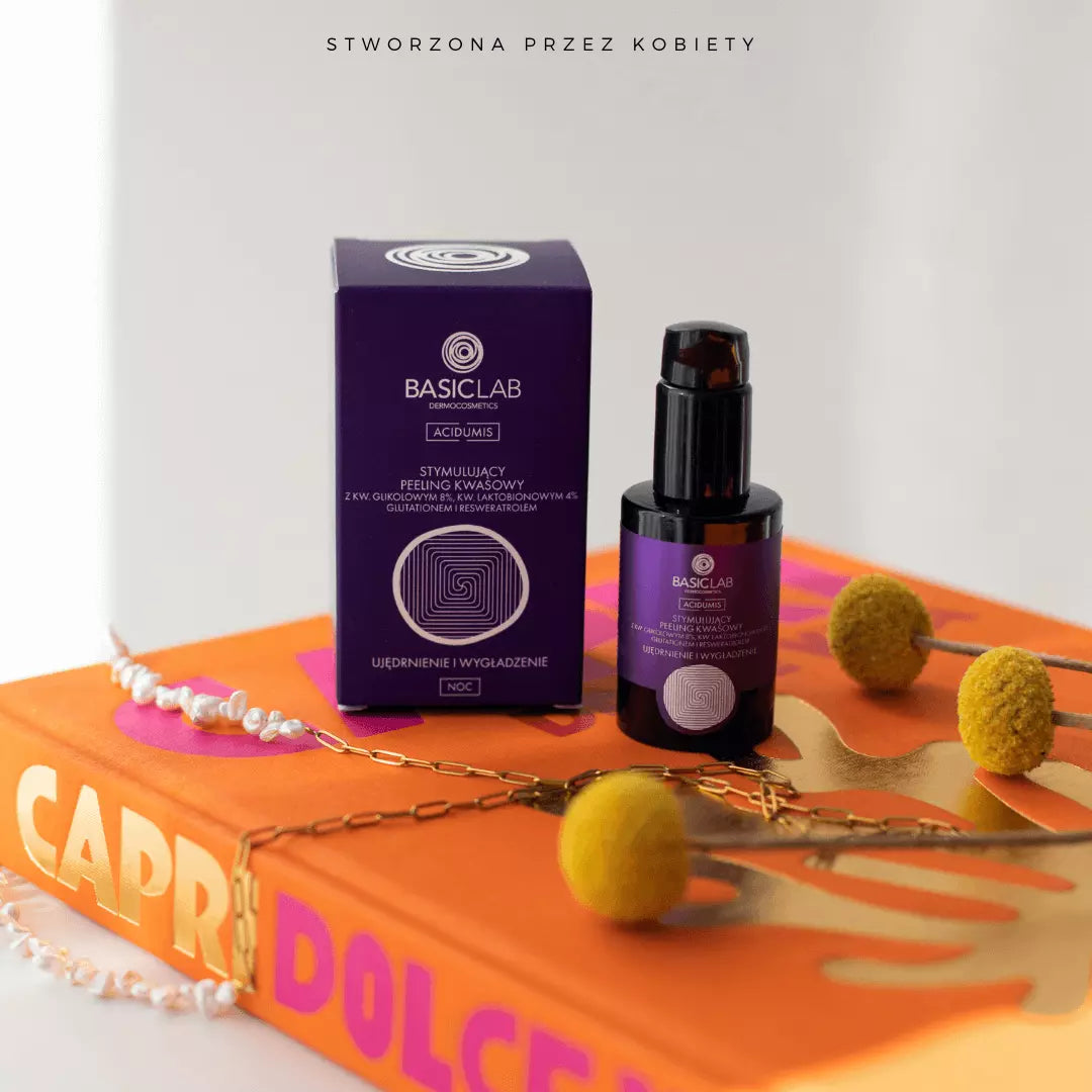 STYMULUJĄCY PEELING KWASOWY UJĘDRNIENIE I WYGŁADZENIE