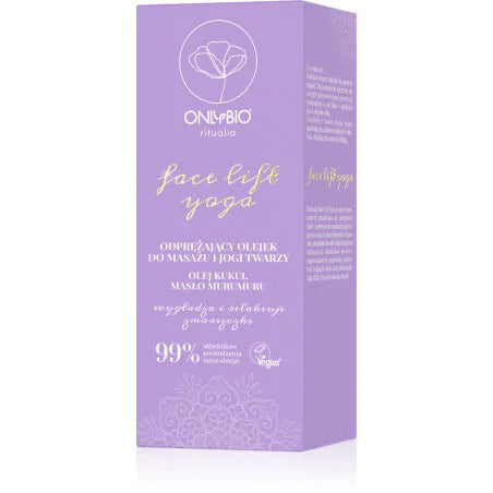 ONLYBIO Ritualia Face Lift Yoga Odprężający olejek do masażu i jogi twarzy
