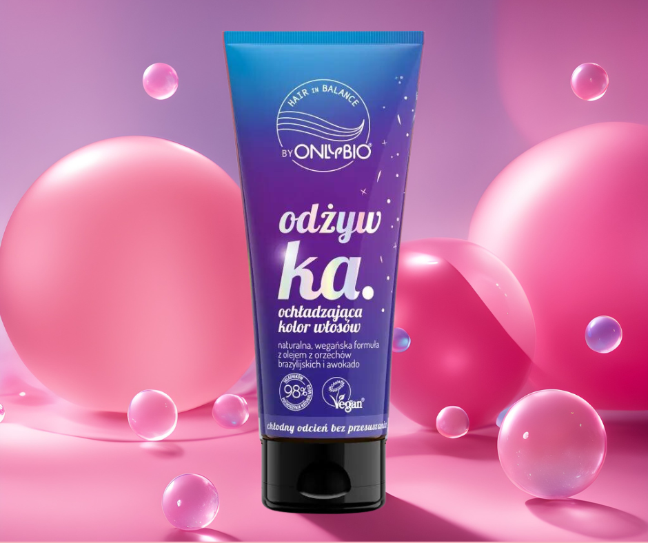 Hair in Balance by ONLYBIO Odżywka ochładzająca kolor włosów
