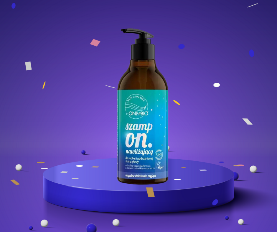 Hair in Balance by ONLYBIO szampon nawilżający