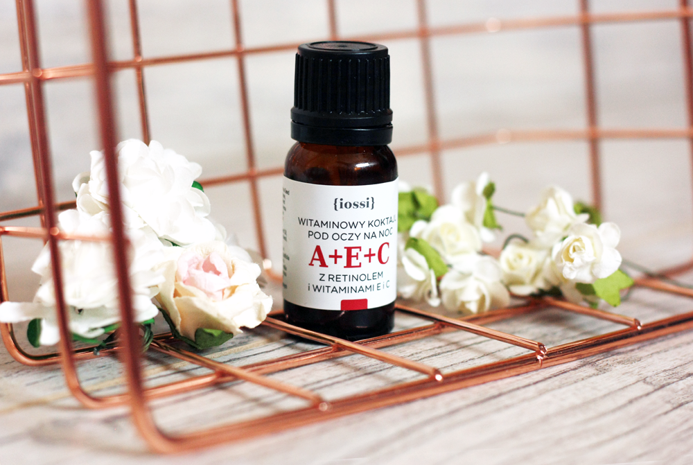A+E+C Witaminowy koktajl pod oczy. Retinol, witamina E, witamina C