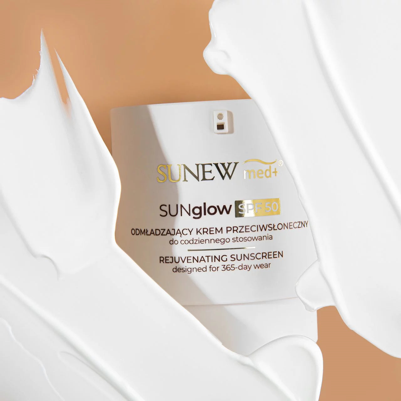 SUNEWMED+ SUNGLOW SPF50 ODMŁADZAJĄCY KREM PRZECIWSŁONECZNY