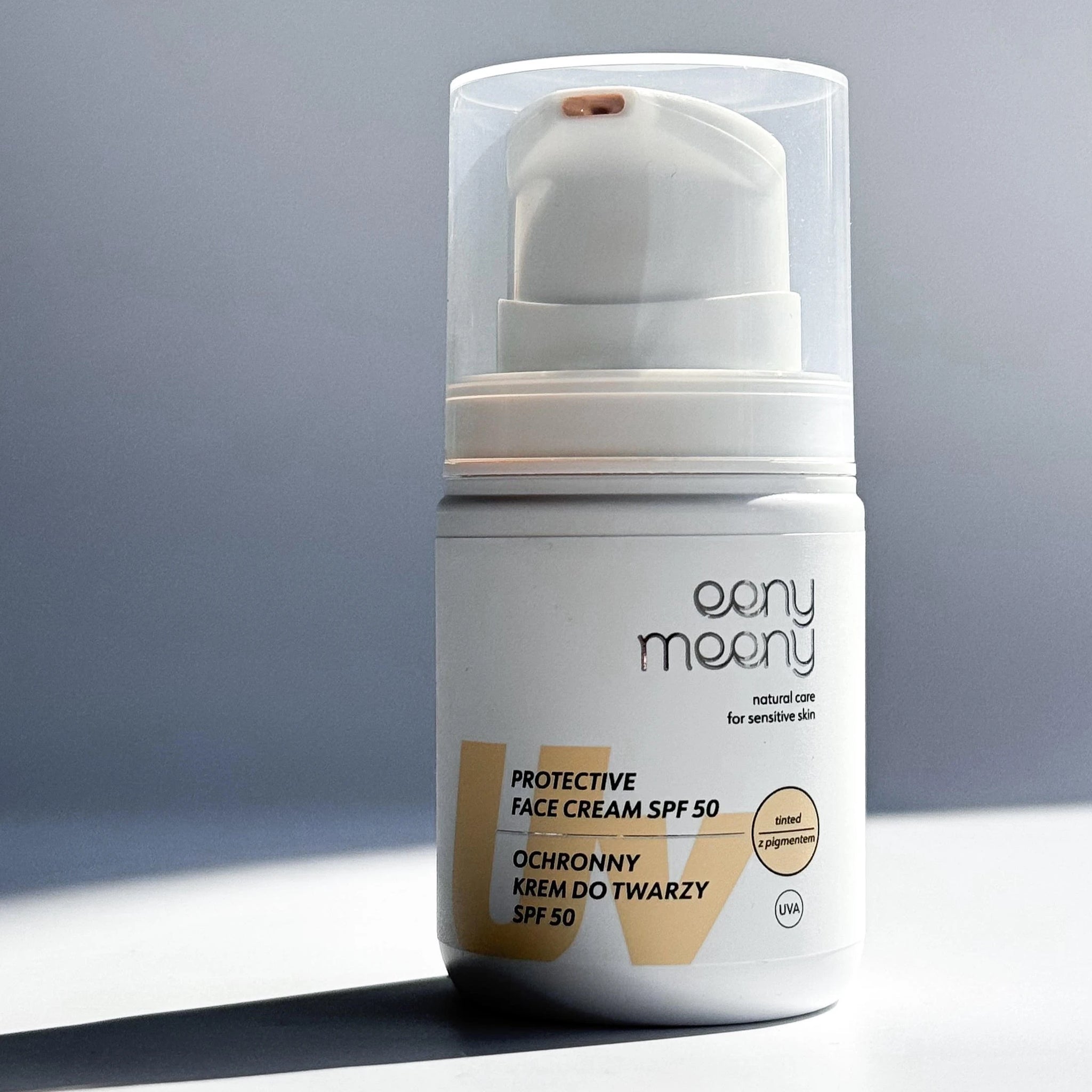Ochronny krem do twarzy UVA UVB SPF 50