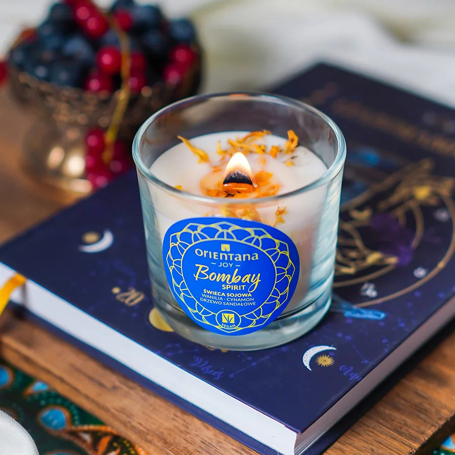 ŚWIECA SOJOWA BOMBAY SPIRIT
