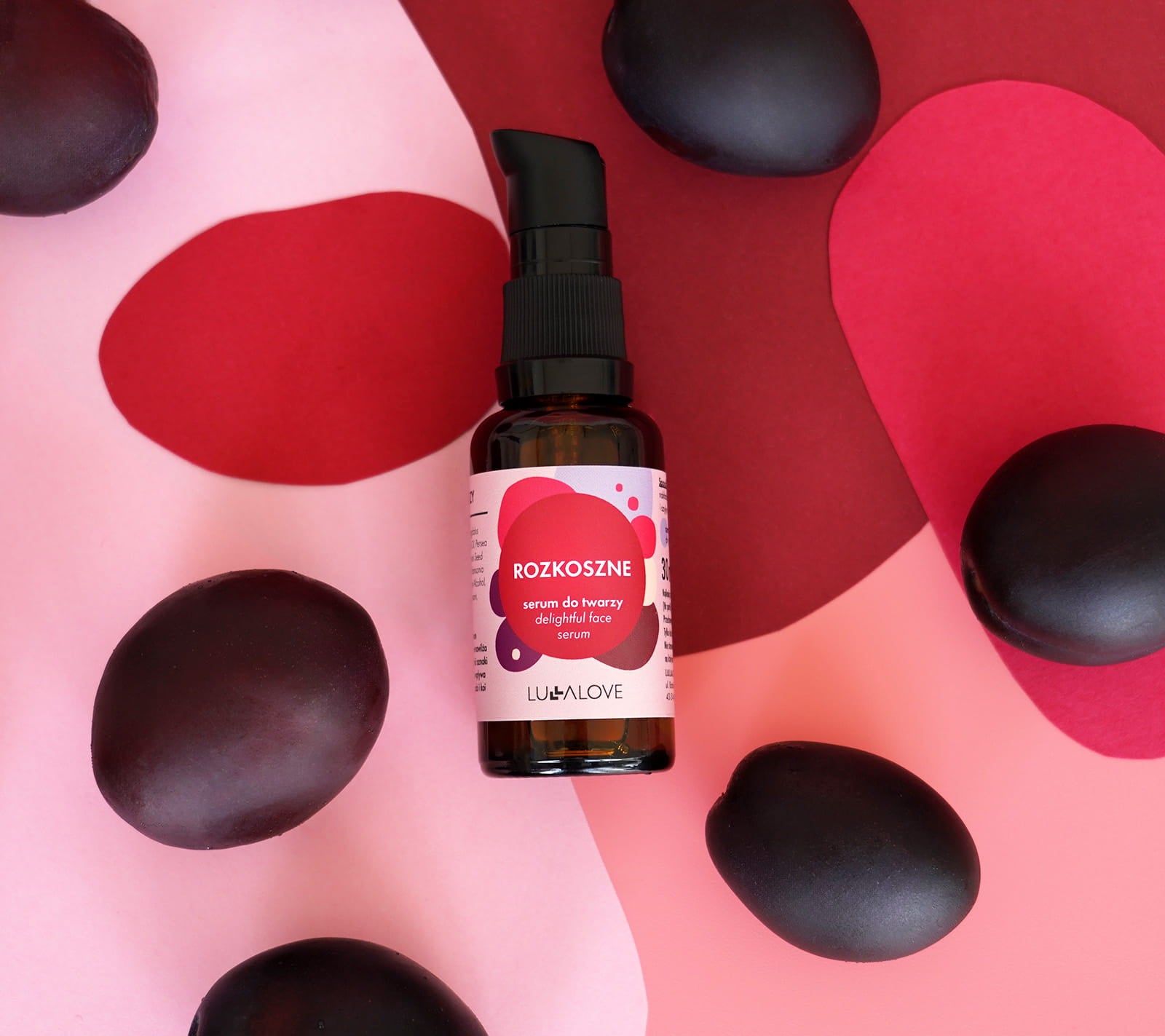 Rozkoszne serum przeciwstarzeniowe do twarzy