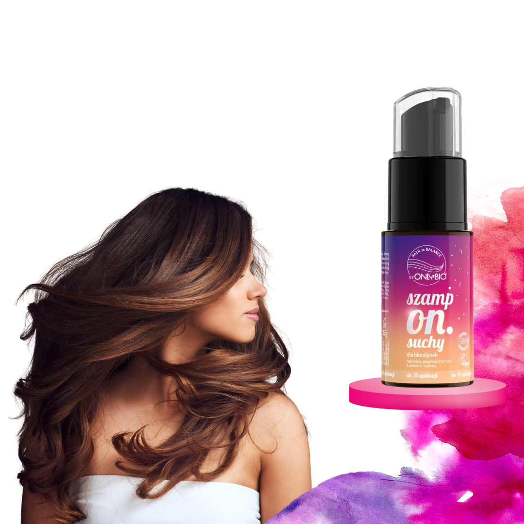 Hair in Balance by ONLYBIO Suchy szampon dla blondynek