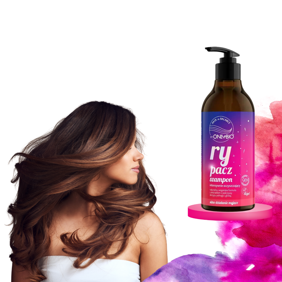 Hair in Balance by ONLYBIO Rypacz Szampon intensywnie oczyszczający