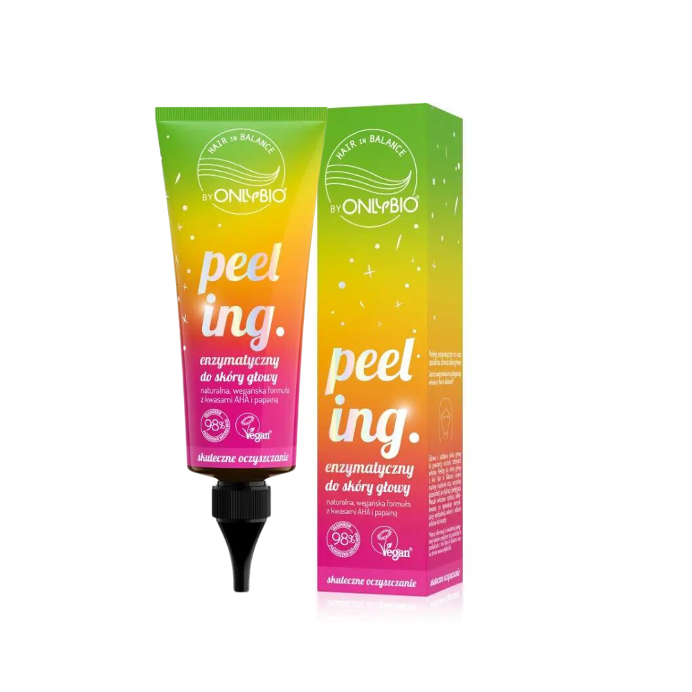Hair in Balance by ONLYBIO Peeling enzymatyczny do skóry głowy