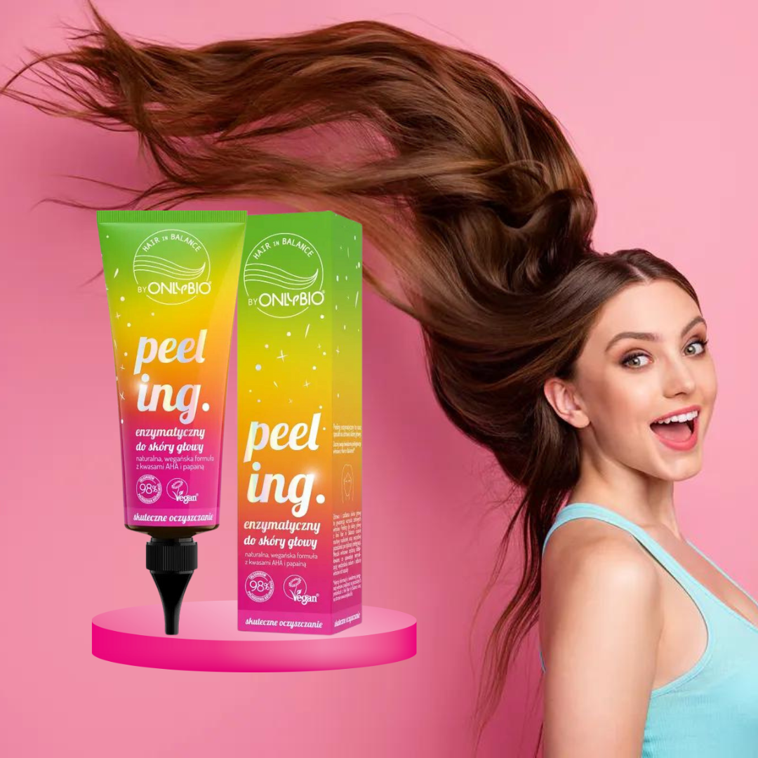 Hair in Balance by ONLYBIO Peeling enzymatyczny do skóry głowy