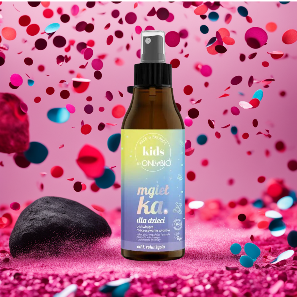 Hair in Balance Kids by ONLYBIO Mgiełka dla dzieci ułatwiająca rozczesywanie włosów