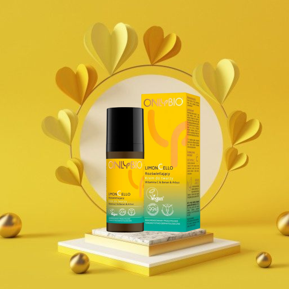 ONLYBIO Limoncello Rozświetlający krem do twarzy