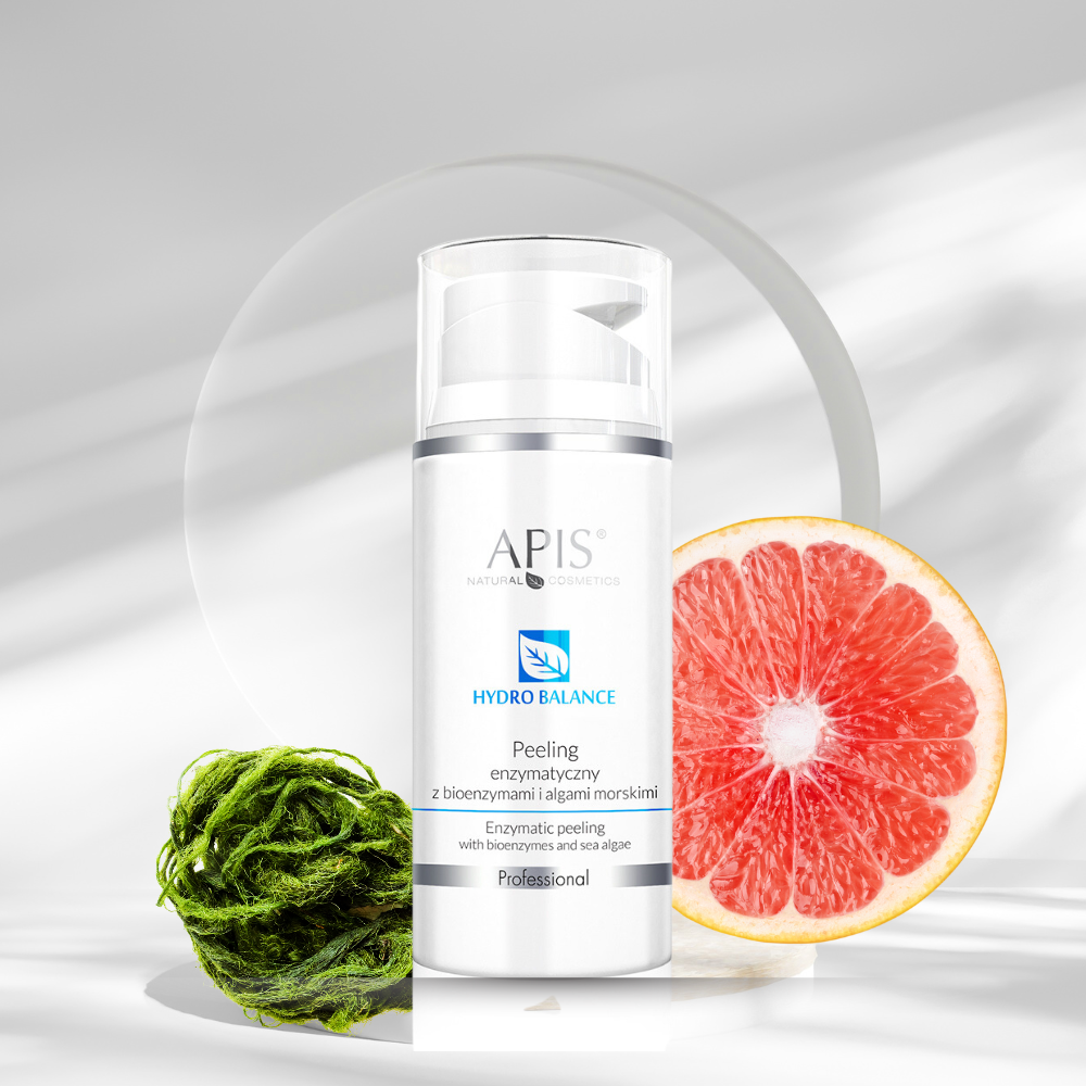 HYDRO BALANCE Peeling enzymatyczny z bioenzymami i algami morskimi