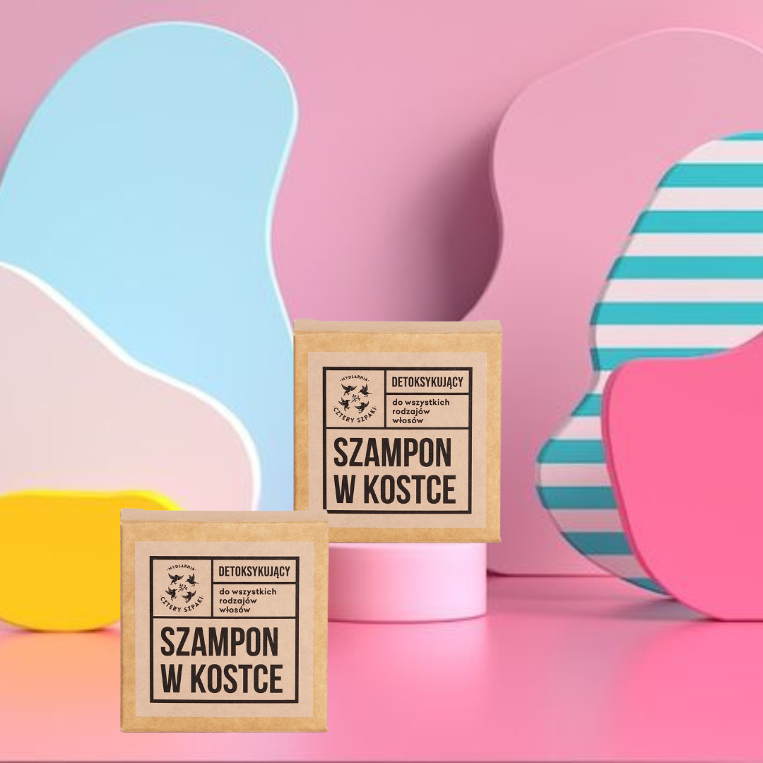 Detoksykujący szampon w kostce