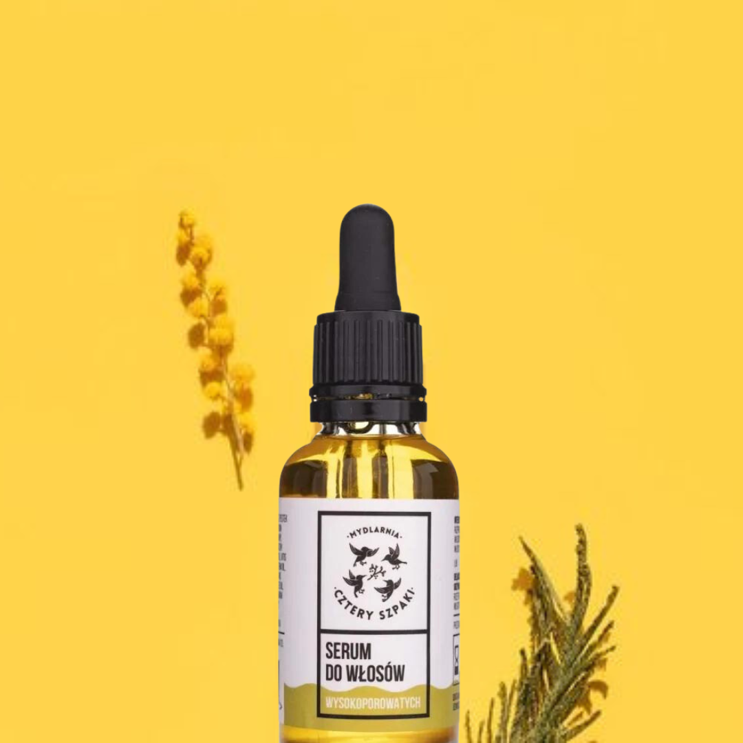 Serum do włosów wysokoporowatych