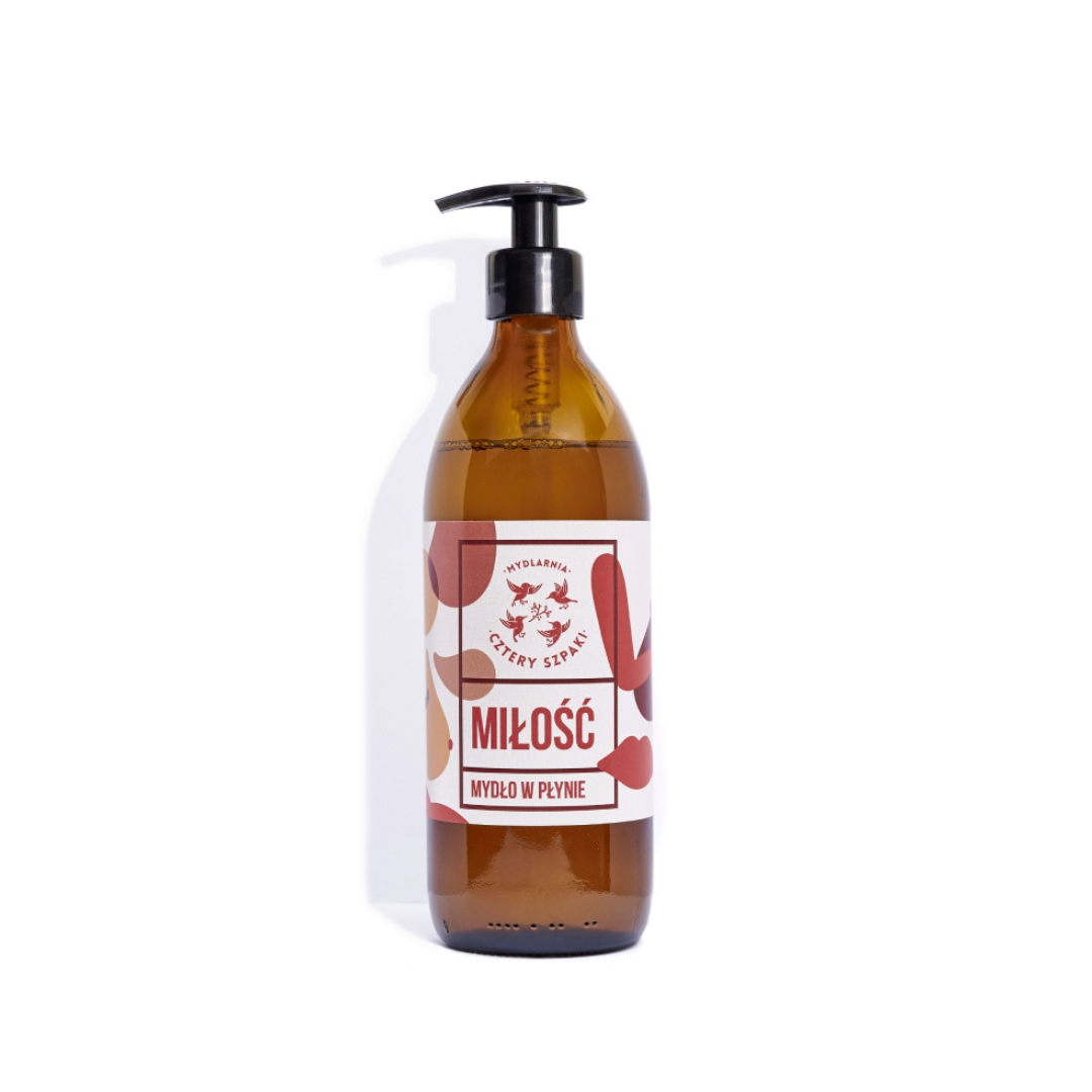 Miłość - naturalne mydło w płynie
