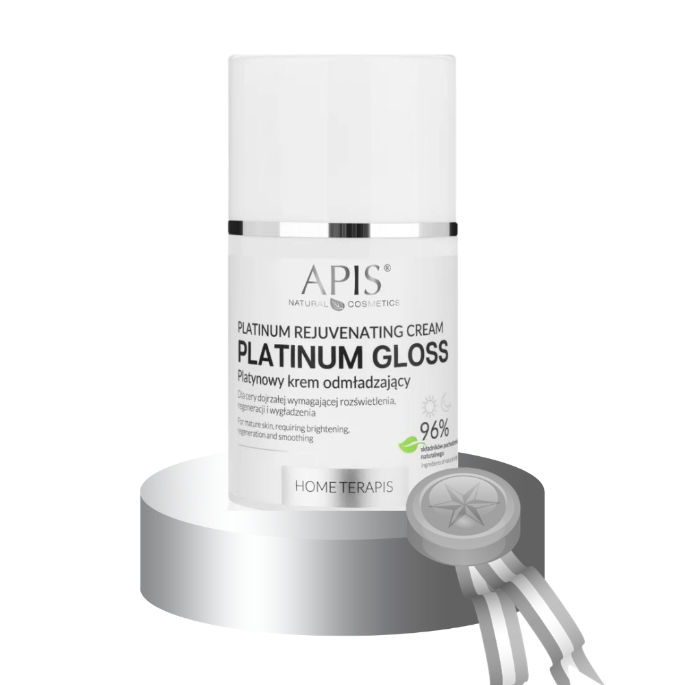PLATINUM GLOSS / Home terApis Platynowy krem odmładzający