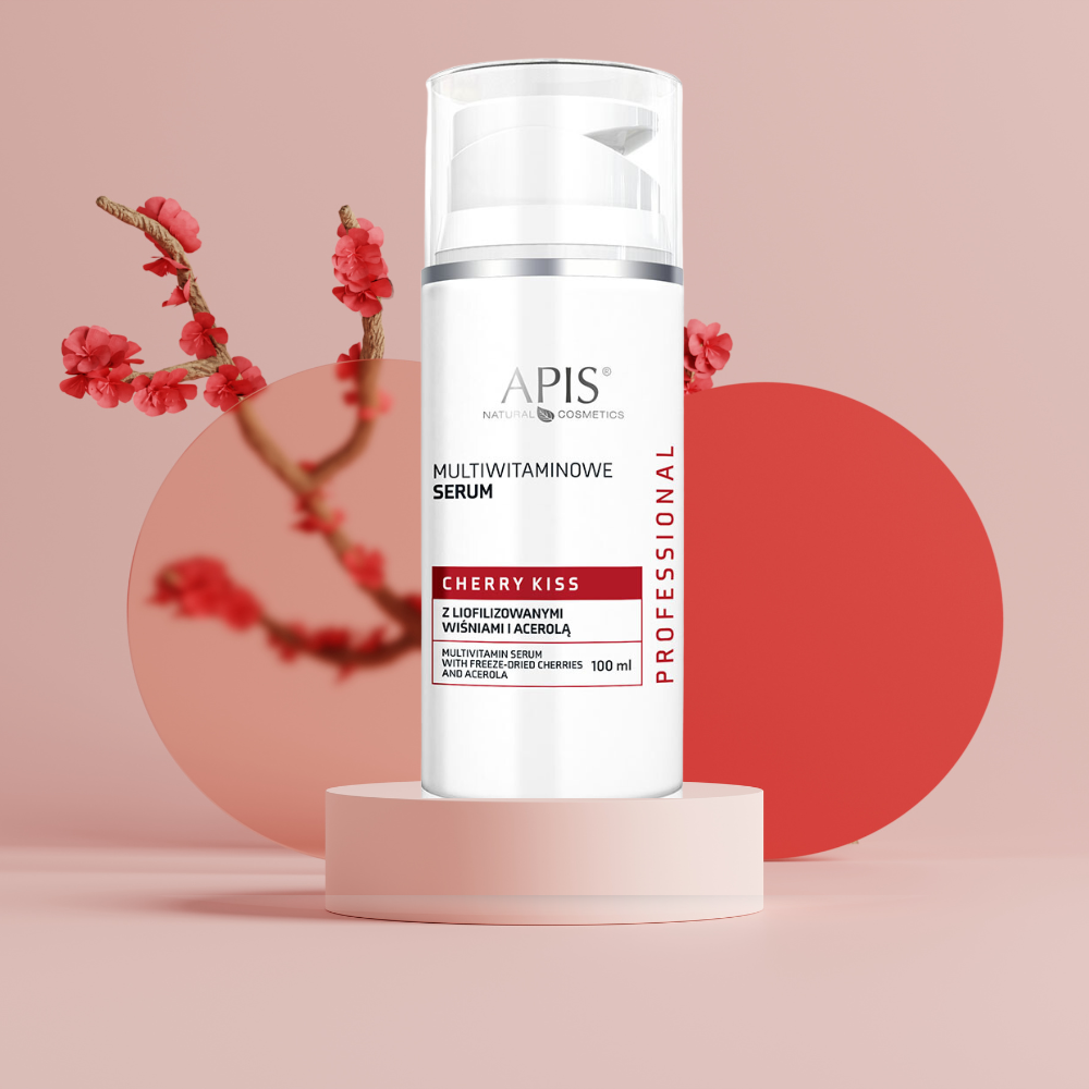CHERRY KISS Multiwitaminowe serum z liofilizowanymi wiśniami i acerolą