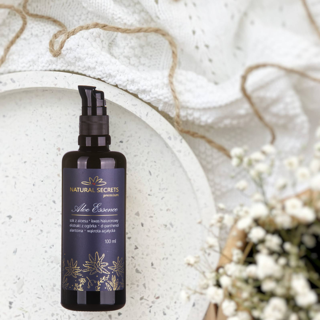 Aloe Essence - esencja aloesowa - nawilżenie i łagodzenie