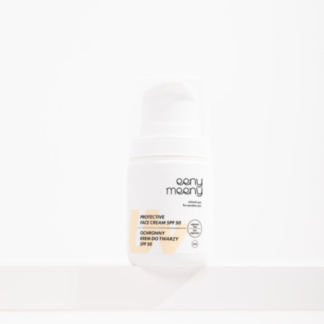 Ochronny krem do twarzy UVA UVB SPF 50 PIGMENT FREE
