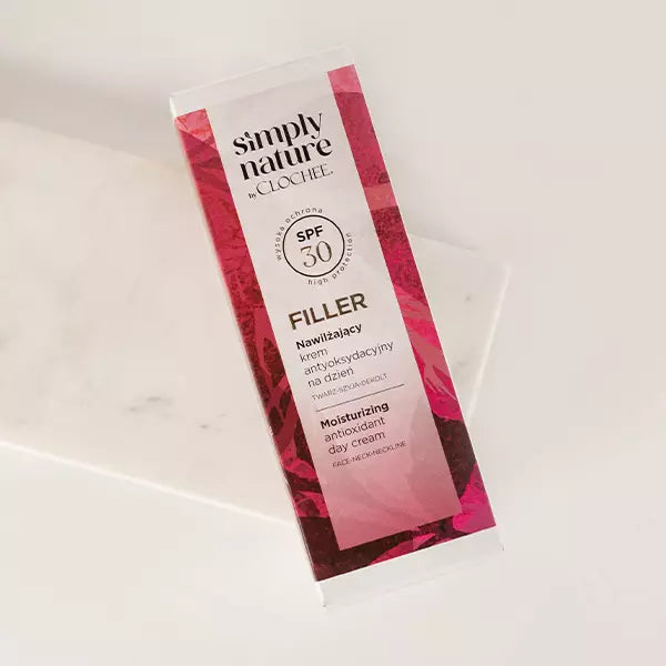 Simply Nature FILLER SPF 30 Nawilżający krem antyoksydacyjny na dzień