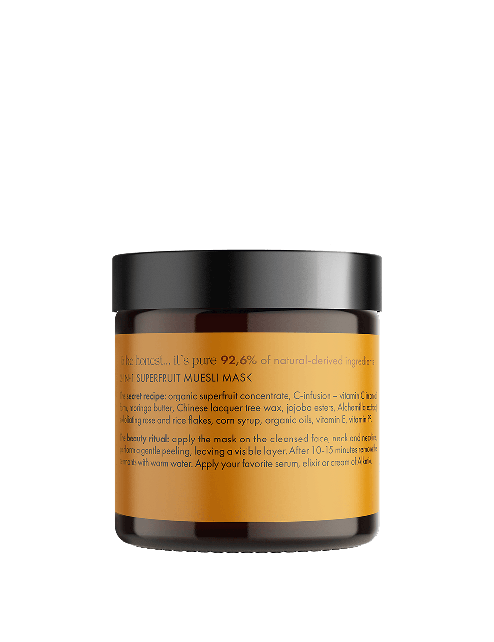 2 w 1 peeling-maska z superowocami, Glow up!