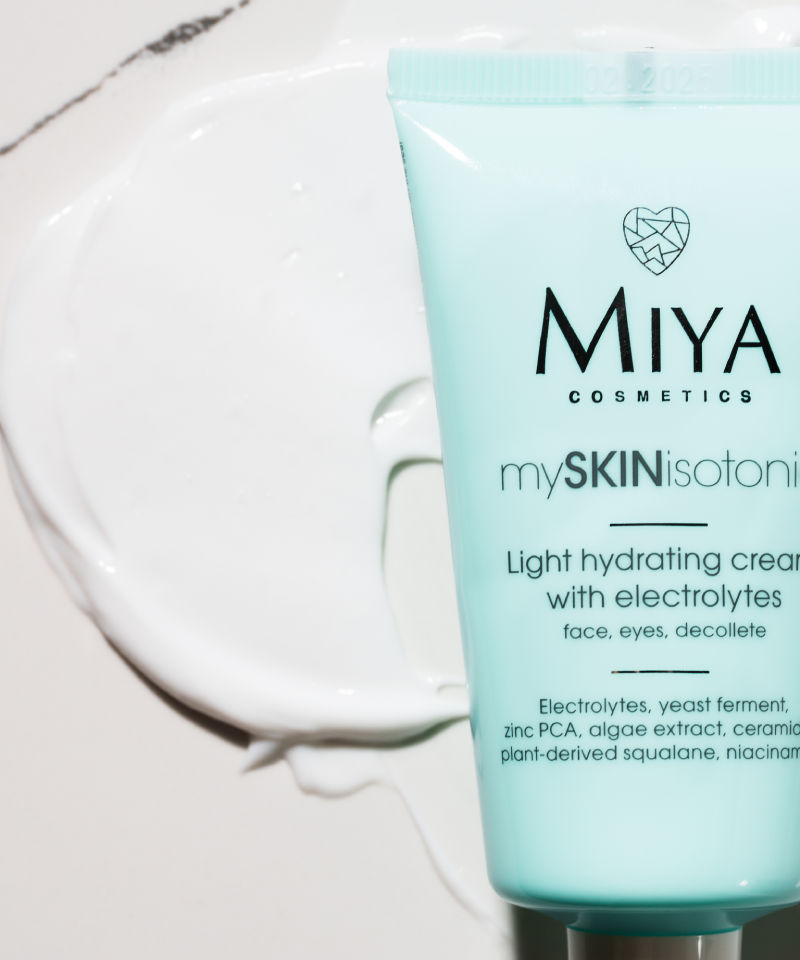 mySKINisotonic Lekki krem nawadniający z elektrolitami.