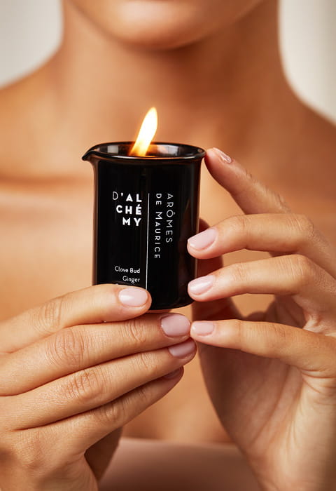 Arômes De Maurice Skincare Massage Candle