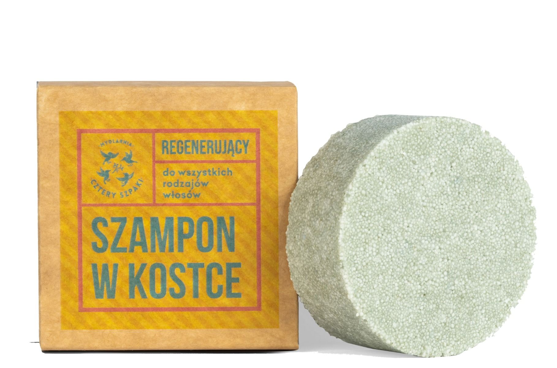 Regenerujący szampon w kostce