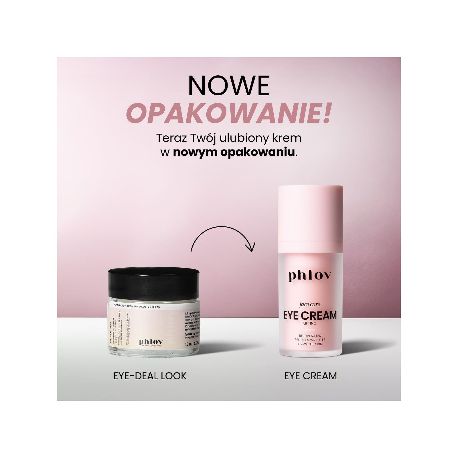 Peptydowy krem na okolice oczu EYE CREAM