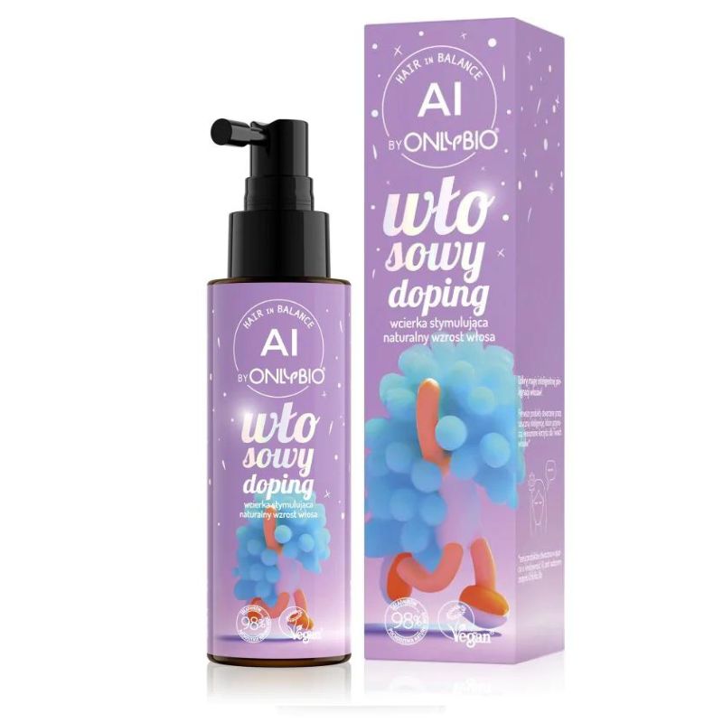 Hair in Balance AI By ONLYBIO Włosowy doping - Wcierka stymulująca naturalny wzrost włosa