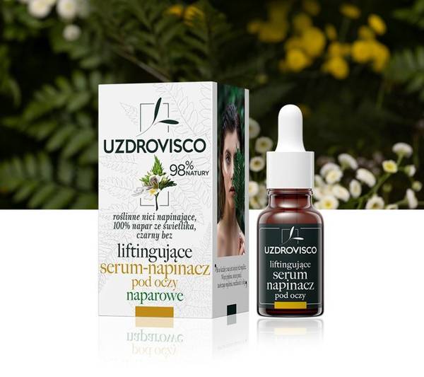 Liftingujące serum - napinacz pod oczy - świetlik