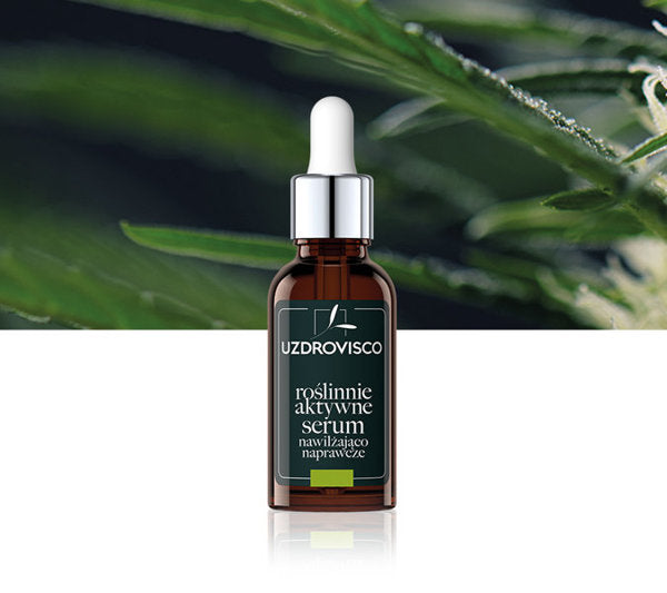 Roślinnie aktywne serum nawilżająco-naprawcze – CBD