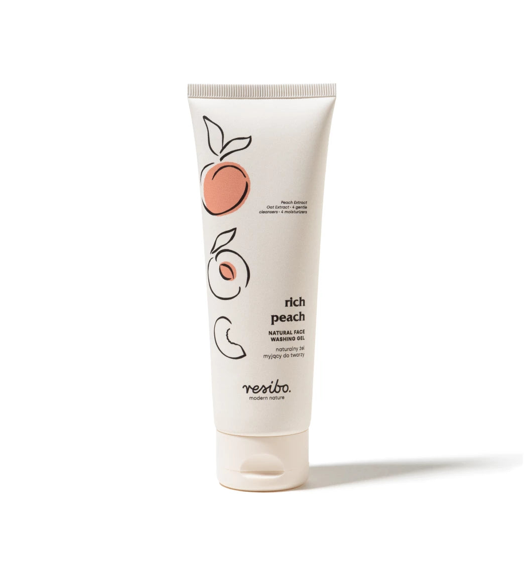Rich Peach naturalny żel do mycia twarzy