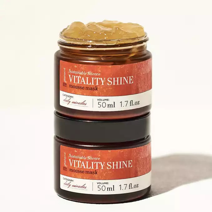 VITALITY SHINE rozświetlająca żelowa maseczka z witaminą C