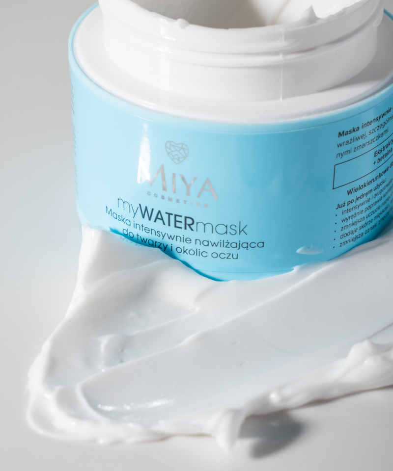 myWATERmask Maska intensywnie nawilżająca do twarzy i okolic oczu