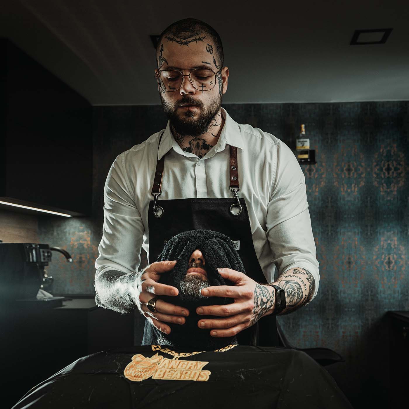 Angry Beards Jack Saloon Pre-Shave Oil Barberolje 100ml