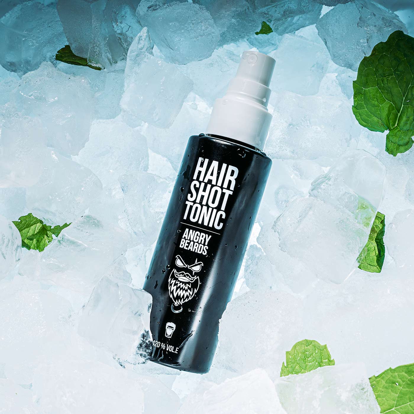Angry Beards Hår & Skjegg Grooming Tonic 100ml (Anti Flass) - Tuxedo.no - On Demand Barbers - Oslo Norway Nettbutikk
