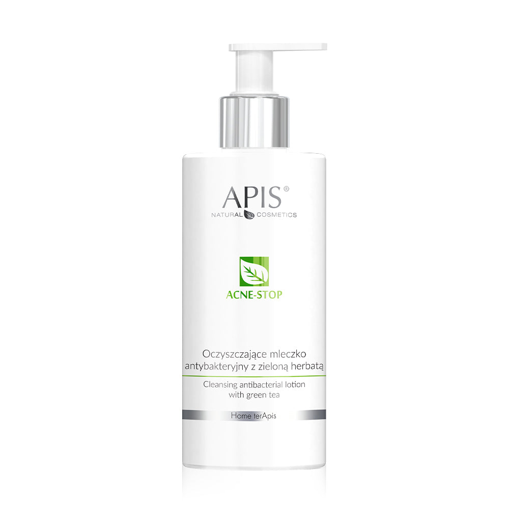 ACNE-STOP / Home terApis Oczyszczające mleczko antybakteryjne z zieloną herbatą