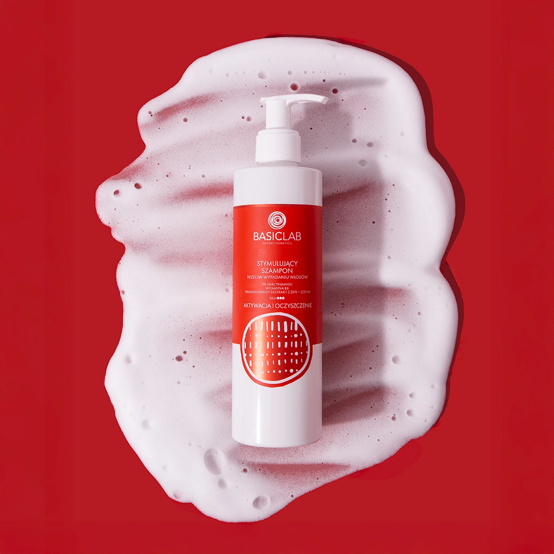 Stymulujący szampon przeciw wypadaniu włosów 300ml