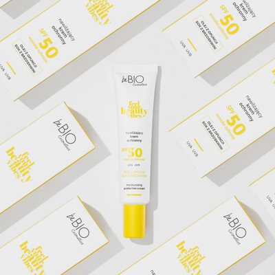 Nawilżający krem ochronny do twarzy SPF 50 FEEL YOUR BEAUTY VIBES 40ml