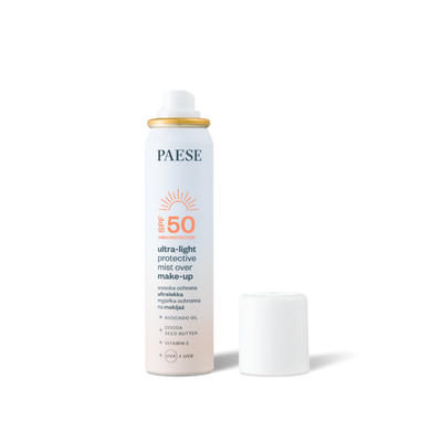 Ultralekka mgiełka ochronna na makijaż SPF50 75ml
